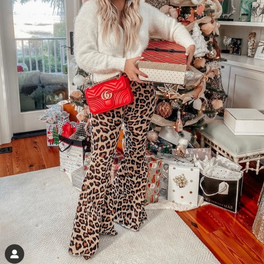 Toast ❤️Jeans Flare. Leopard Bells